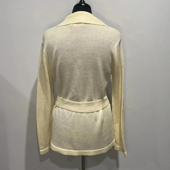 * Vintage * Hudson’s Bay | 1970’s Yellow Cerdigan - Picture 4 of 5